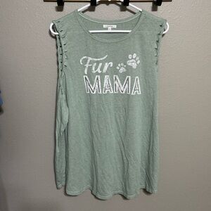 Maurices size 2XL Fur Mama Tank top